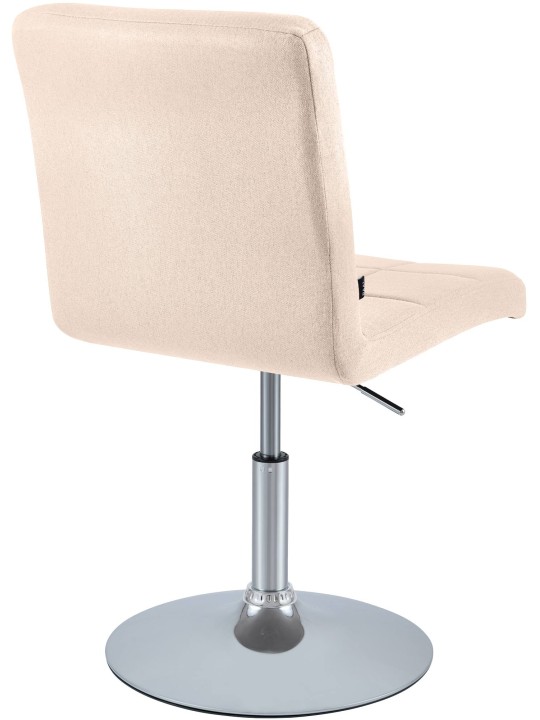 Stol Ricky stof, creme