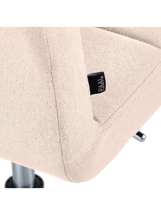 Stol Ricky stof, creme