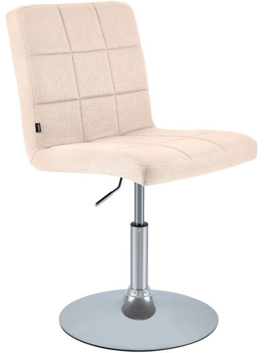 Stol Ricky stof, creme