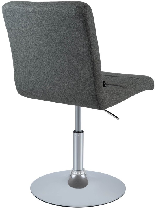 Stol Ricky stof, mørkegrå