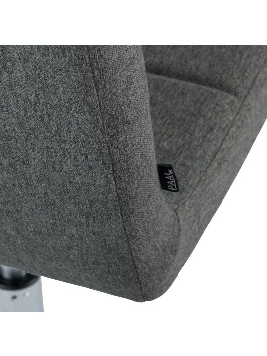 Stol Ricky stof, mørkegrå