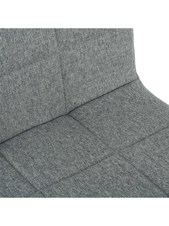 Stol Ricky stof, grå Stol Ricky stof, grå