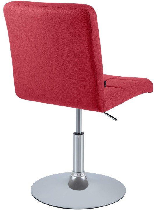 Stol Ricky stof, rød