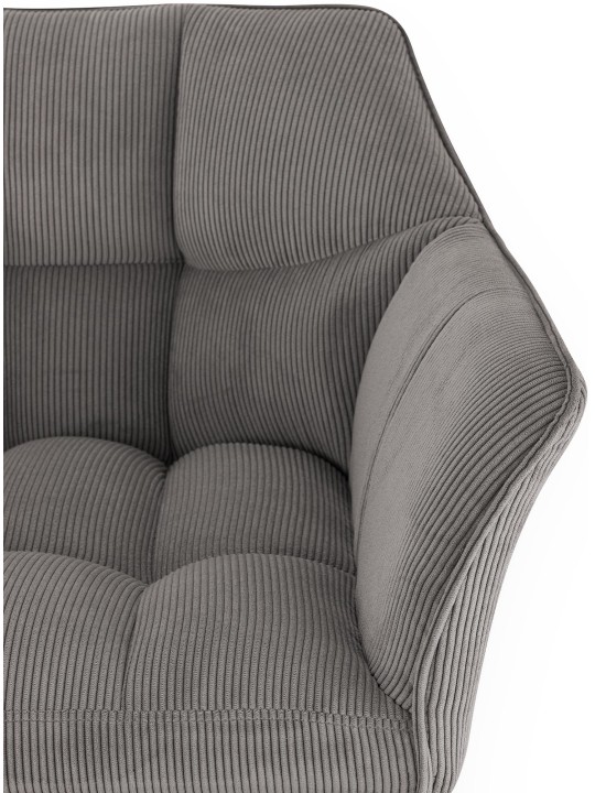 Barstol Damaso W Cord med 4 fods stel, taupe Barstol Damaso W Cord med 4 fods stel, taupe