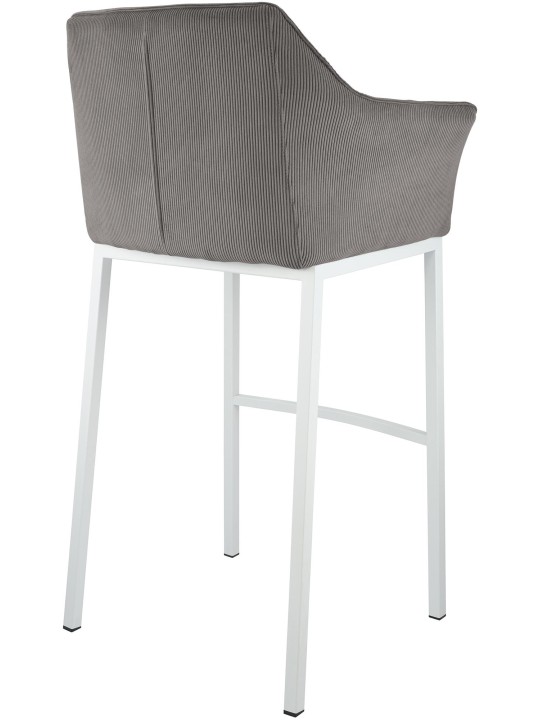 Barstol Damaso W Cord med 4 fods stel, taupe Barstol Damaso W Cord med 4 fods stel, taupe