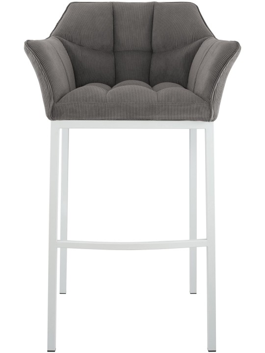 Barstol Damaso W Cord med 4 fods stel, taupe Barstol Damaso W Cord med 4 fods stel, taupe