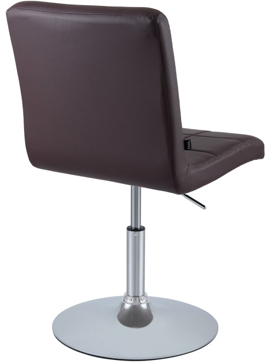 Stol Ricky imiteret læder, brun