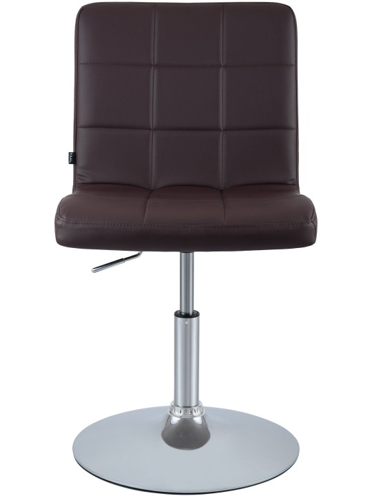 Stol Ricky imiteret læder, brun