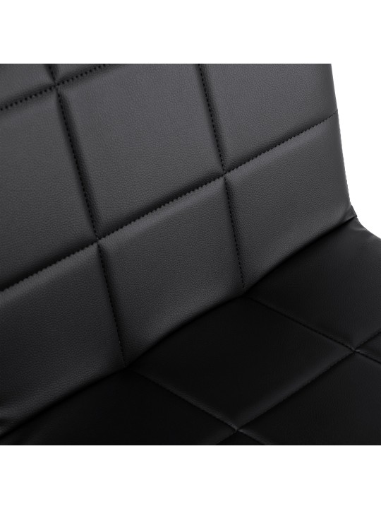 Stol Ricky imiteret læder, sort Stol Ricky imiteret læder, sort