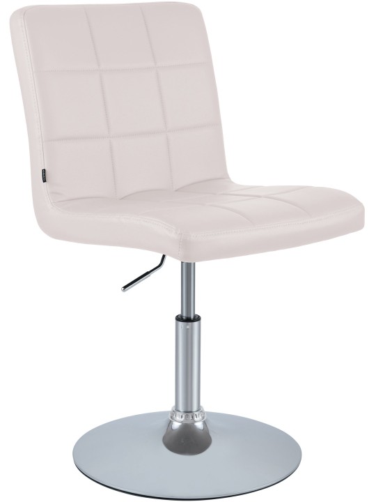 Stol Ricky imiteret læder, hvid Stol Ricky imiteret læder, hvid