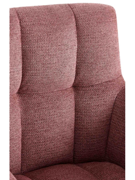 Spisestuestol Jonah stof, rubinrød