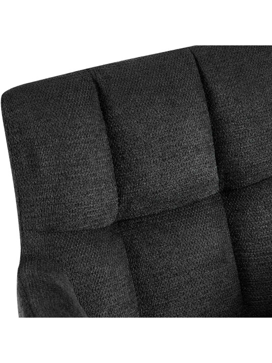 Spisestuestol Jonah stof, sort