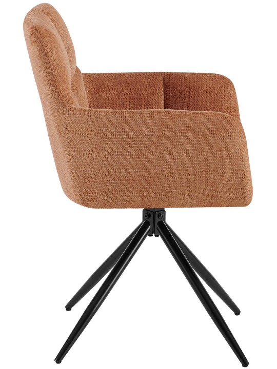 Spisestuestol Jonah stof, orange