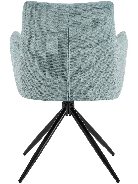 Spisestuestol Jonah stof, turkis