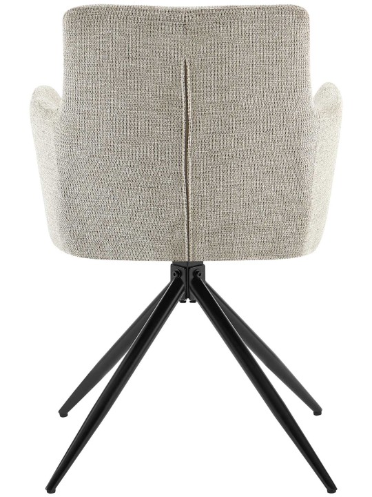 Sæt med 2 spisestuestole Jonah stof, taupe Sæt med 2 spisestuestole Jonah stof, taupe