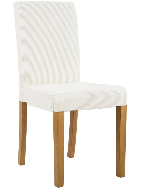 Spisestuestol Ina Cord antik lys, creme