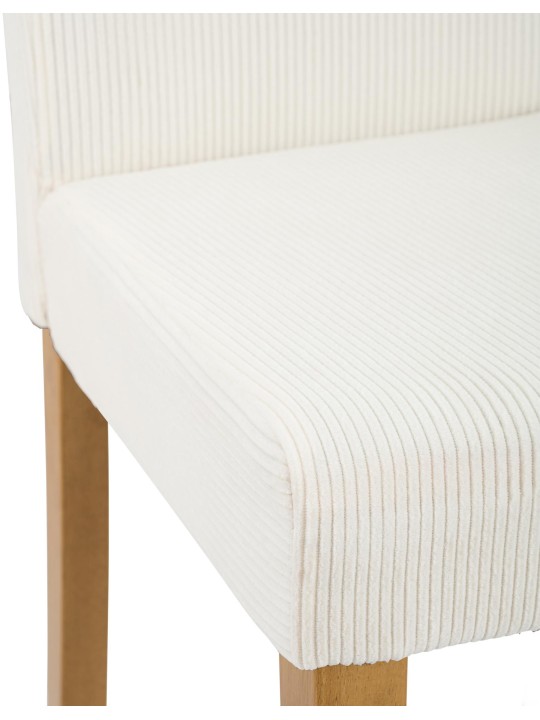 Spisestuestol Ina Cord antik lys, creme