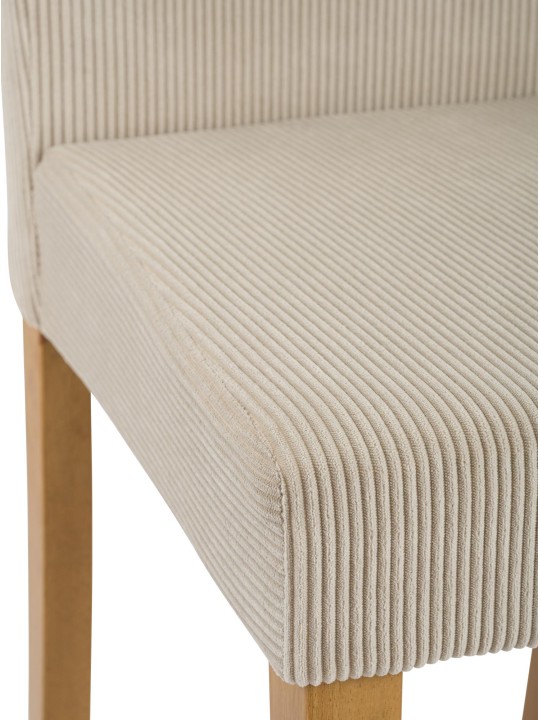 Spisestuestol Ina Cord antik lys, lysebrun