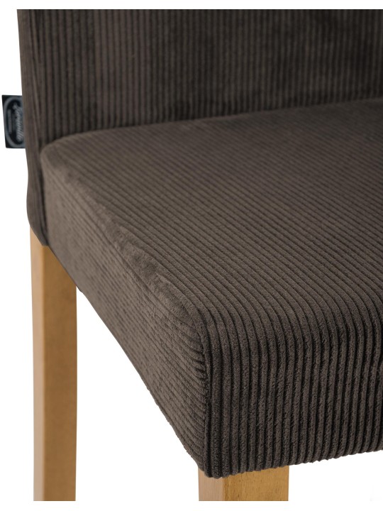 Spisestuestol Ina Cord antik lys, brun