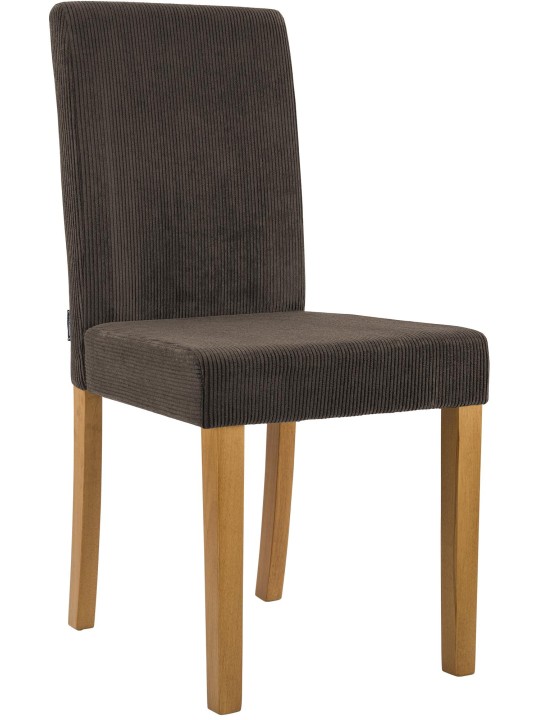 Spisestuestol Ina Cord antik lys, brun