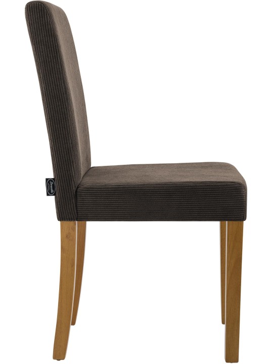 Spisestuestol Ina Cord antik lys, brun