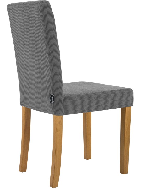 Spisestuestol Ina Cord antik lys, grå Spisestuestol Ina Cord antik lys, grå