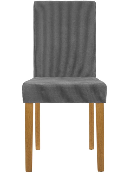 Spisestuestol Ina Cord antik lys, grå Spisestuestol Ina Cord antik lys, grå