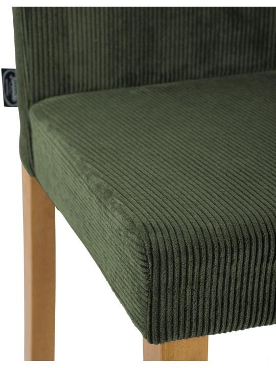 Spisestuestol Ina Cord antik lys, grøn