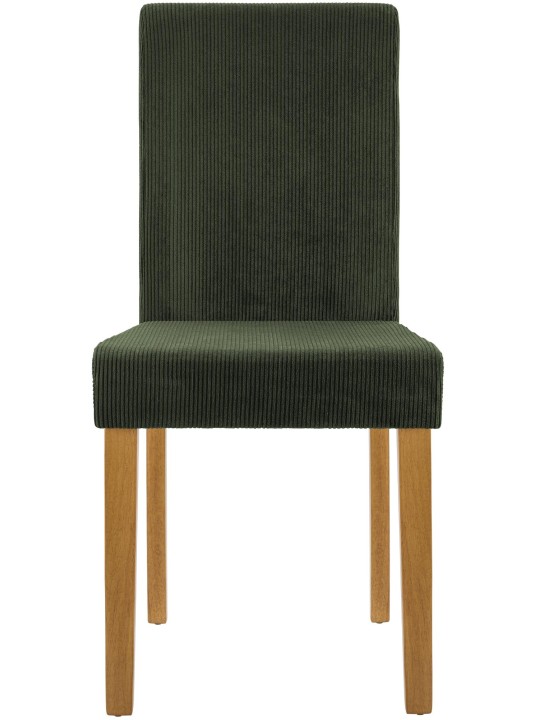 Spisestuestol Ina Cord antik lys, grøn