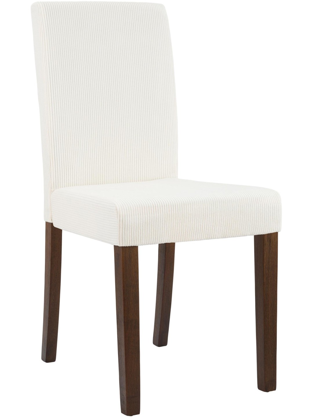 Spisestuestol Ina Cord antik mørk, creme