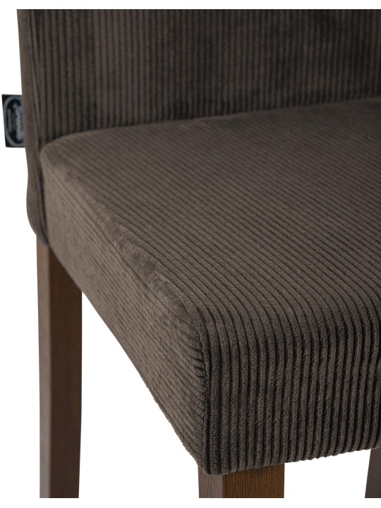 Spisestuestol Ina Cord antik mørk, brun