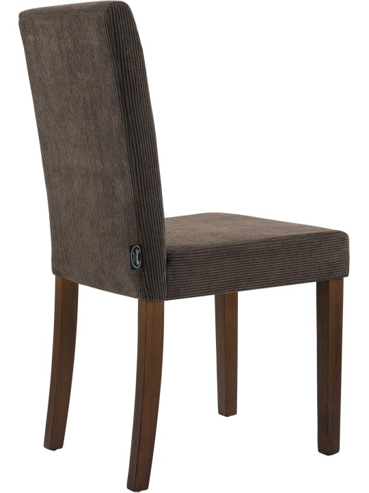 Spisestuestol Ina Cord antik mørk, brun