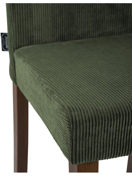 Spisestuestol Ina Cord antik mørk, grøn