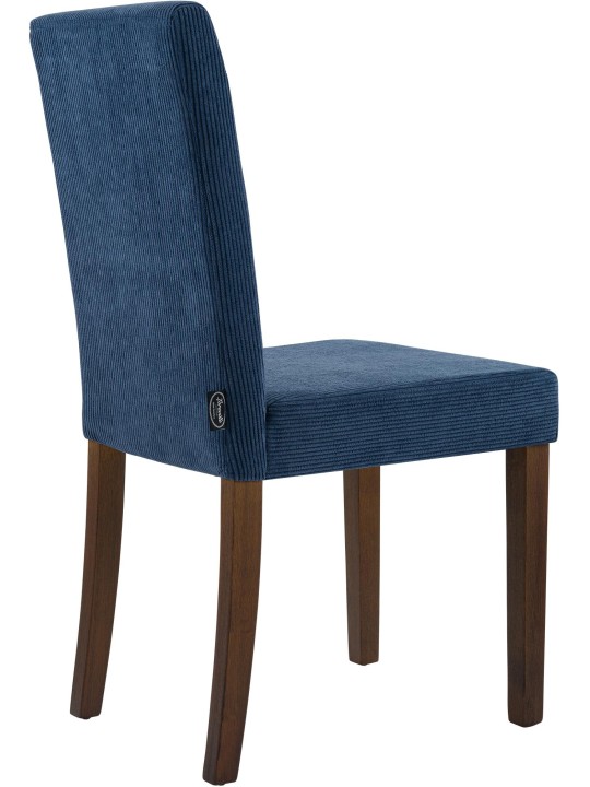 Spisestuestol Ina Cord antik mørk, blå