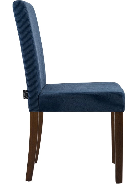 Spisestuestol Ina Cord antik mørk, blå