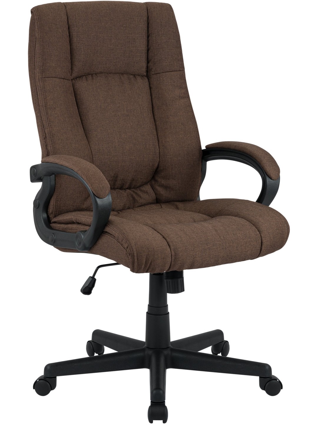 Kontorstol XL Sparta stof, brun