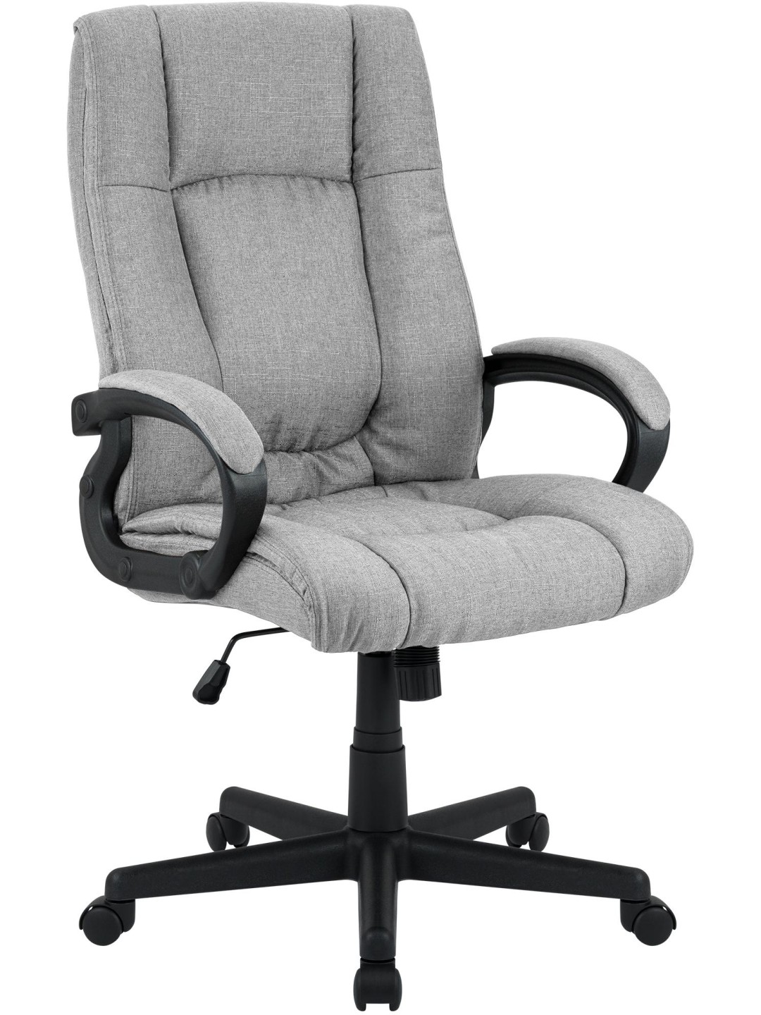 Kontorstol XL Sparta stof, grå