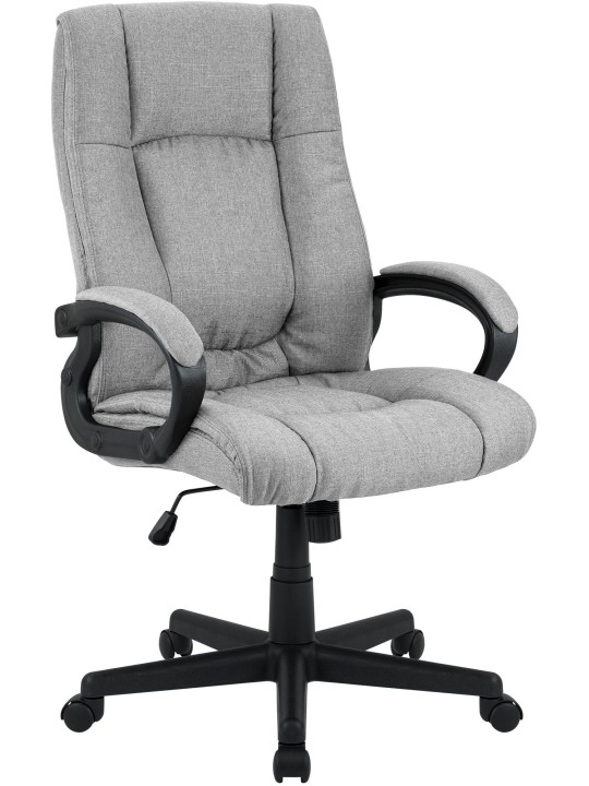 Kontorstol XL Sparta stof, grå