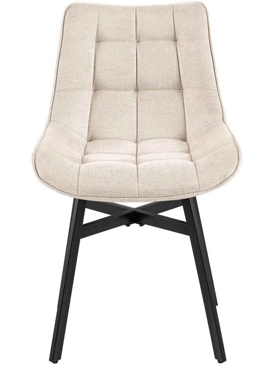 Stol Colby stof, creme