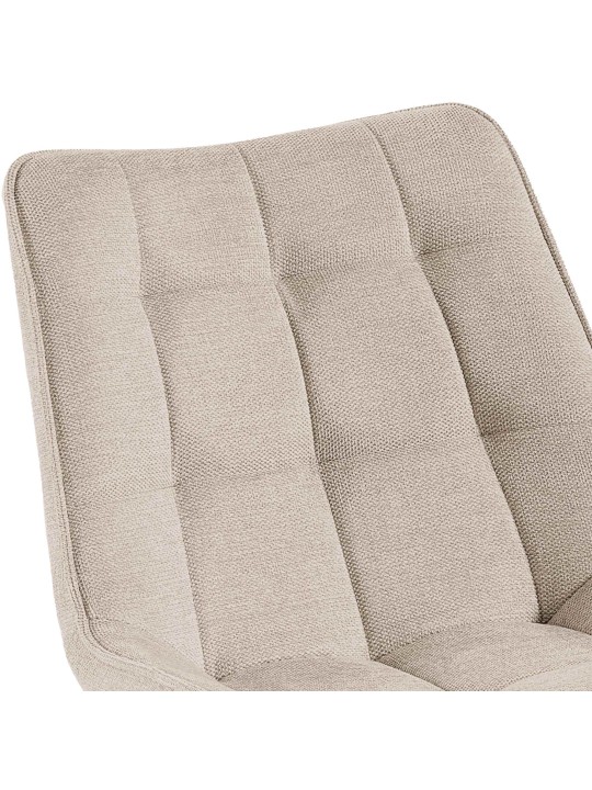 Stol Colby stof, creme