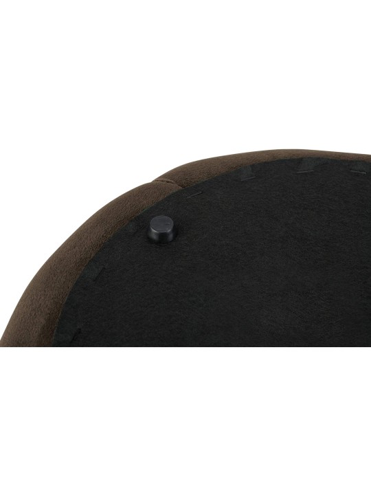 Taburet Drancy Velvet M, mørkebrun