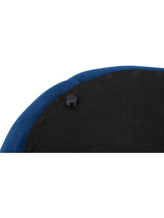 Taburet Drancy Velvet M, blå