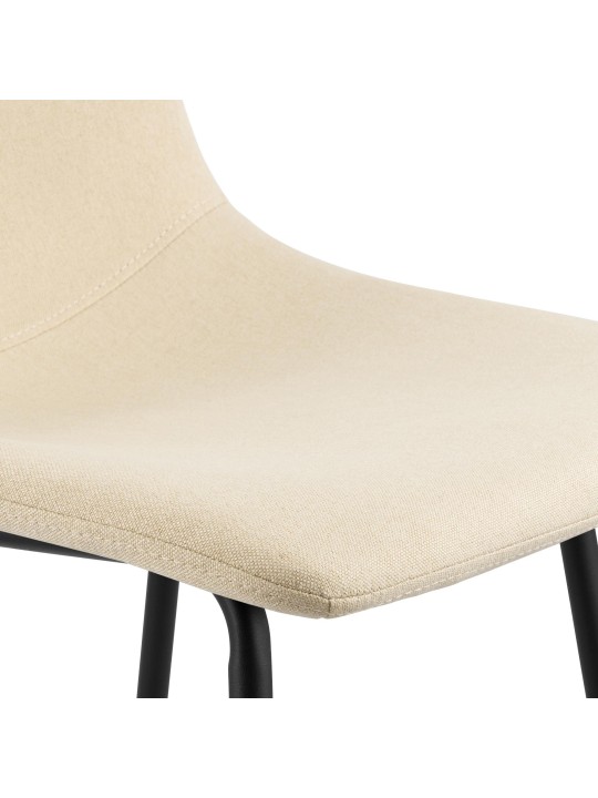 Barstol Altona stof, creme