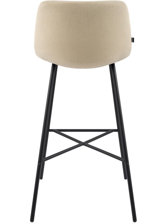 Barstol Altona stof, creme