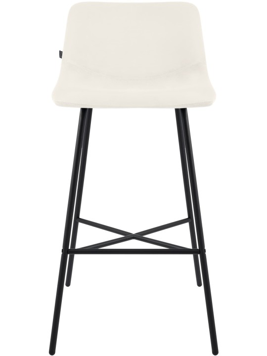 Barstol Altona fløjl, creme