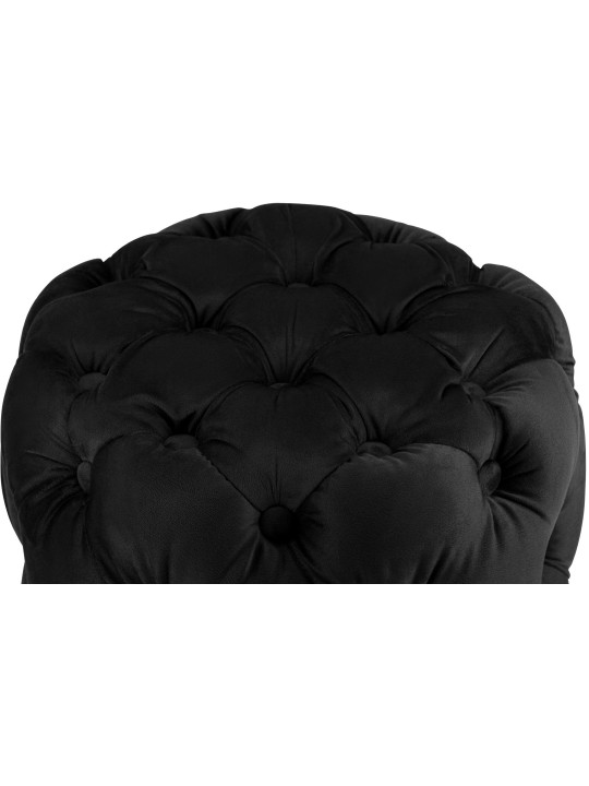 Taburet Drancy Velvet M, sort