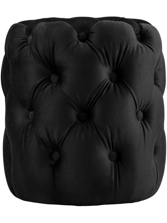 Taburet Drancy Velvet M, sort