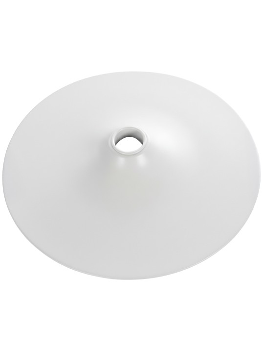Bundtallerken 38,5 cm, hvid