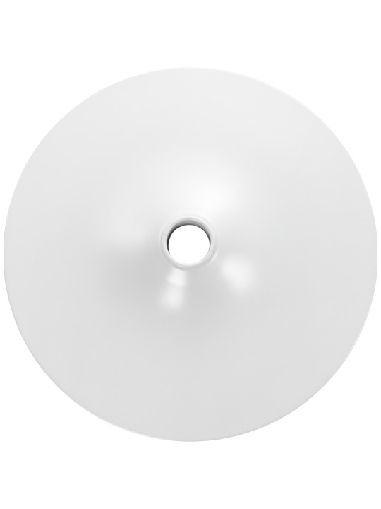 Bundtallerken 38,5 cm, hvid