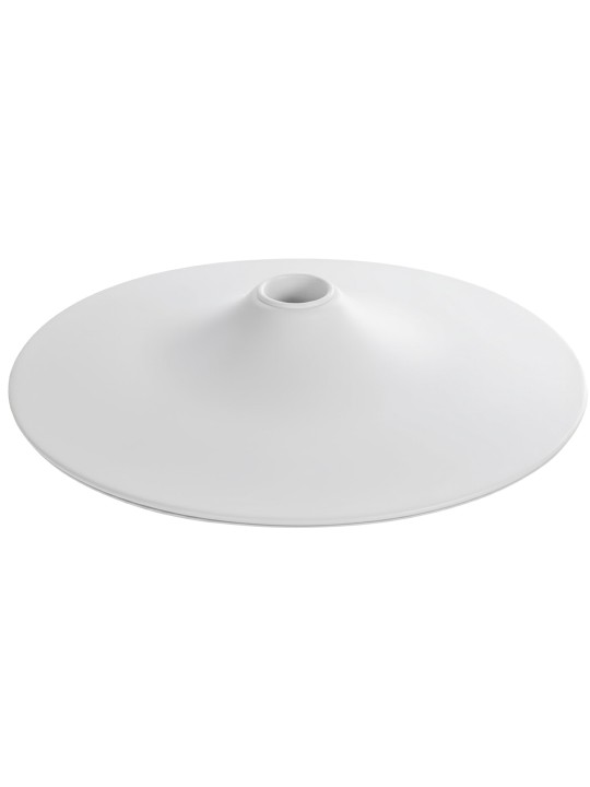 Bundtallerken 38,5 cm, hvid